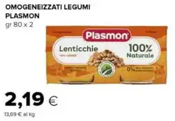 Tigre Omogeneizzati legumi PLASMON offerta