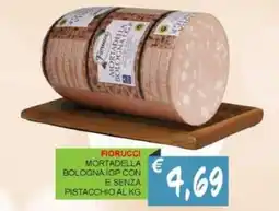 Caramico Fiorucci mortadella bologna igp con e senza pistacchio offerta