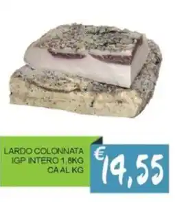 Caramico Lardo colonnata igp intero offerta