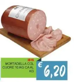Caramico Ibis mortadella col cuore offerta