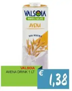 Caramico Valsoia avena drink offerta