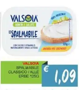 Caramico Valsoia spalmabile classico / alle erbe offerta