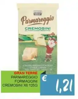 Caramico Gran terre parmareggio formaggini cremosini x6 offerta