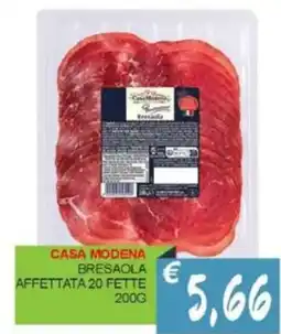 Caramico Casa modena bresaola affettata 20 fette 200g offerta