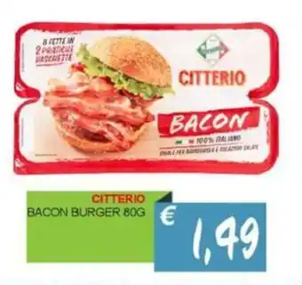 Caramico Citterio bacon burger offerta