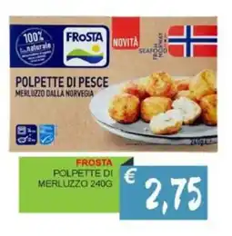 Caramico Frosta polpette di merluzzo offerta