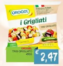 Caramico Orogel tris grigliato offerta