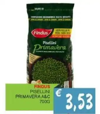 Caramico Findus pisellini primavera a&c offerta