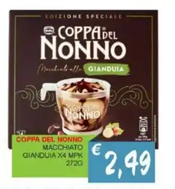 Caramico Coppa del nonno macchiato gianduia x4 mpk offerta