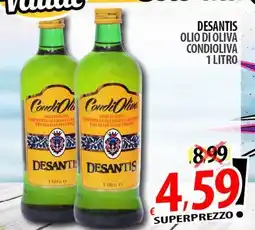 Il Genio Supermercato Desantis olio di oliva condioliva offerta
