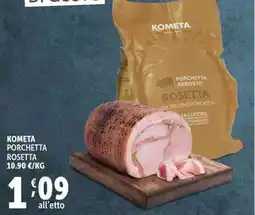 Deco Supermercati Kometa porchetta arrosto rosetta offerta