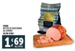 Deco Supermercati Viani petto di tacchino al forno offerta