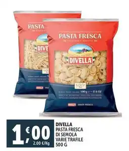 Deco Supermercati Divella pasta fresca di semola offerta