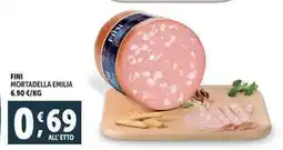 Deco Supermercati Fini mortadella emilia offerta