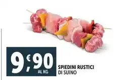 Deco Supermercati Spiedini rustici di suino offerta