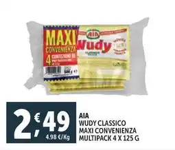Deco Supermercati Aia wudy classico maxi convenienza multipack offerta
