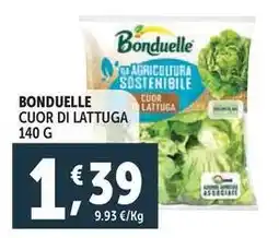 Deco Supermercati Bonduelle cuor di lattuga offerta