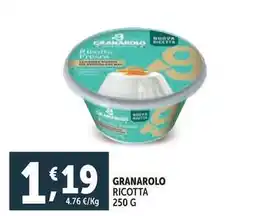 Deco Supermercati Granarolo ricotta offerta