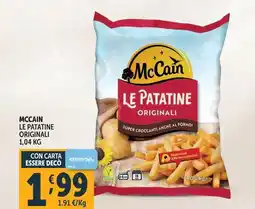Deco Supermercati Mccain le patatine originali offerta