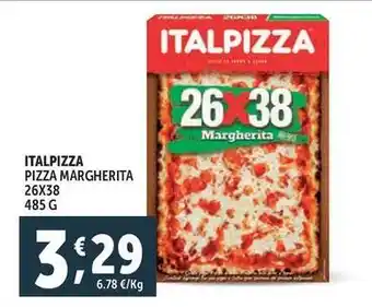 Italpizza pizza margherita 26x38