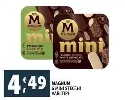 Deco Supermercati Magnum 6 mini stecchi offerta