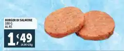 Deco Supermercati Burger di salmone offerta