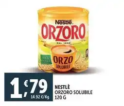 Deco Supermercati Nestle orzoro solubile offerta