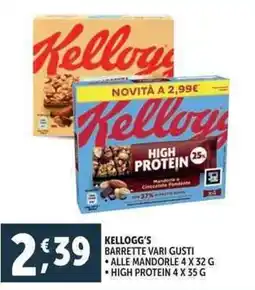 Deco Supermercati Kellogg's barrette offerta