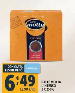 Deco Supermercati Caffè motta l'intenso offerta