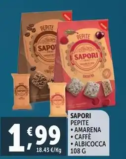 Deco Supermercati Sapori pepite offerta
