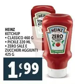 Deco Supermercati Heinz ketchup offerta