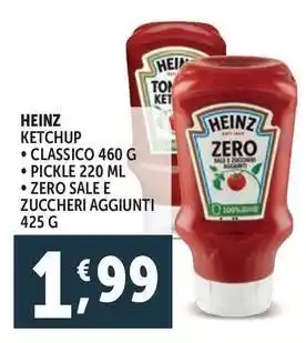 Deco Supermercati Heinz ketchup offerta