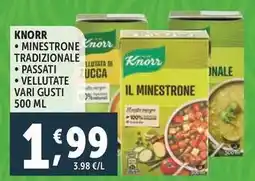 Deco Supermercati KNORR minestrone tradizionale offerta