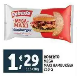 Deco Supermercati Roberto mega maxi hamburger offerta
