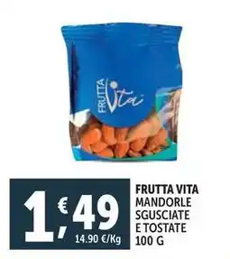 Deco Supermercati Frutta vita mandorle sgusciate e tostate offerta