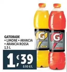 Deco Supermercati Gatorade limone arancia - arancia rossa offerta