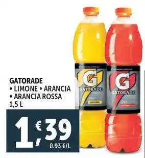Deco Supermercati Gatorade limone arancia - arancia rossa offerta