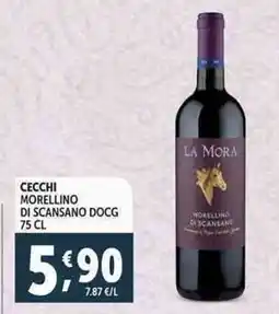 Deco Supermercati Cecchi morellino di scansano DOCG offerta