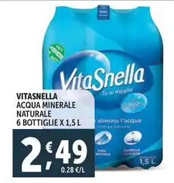 Deco Supermercati Acqua minerale naturale offerta