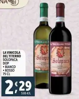 Deco Supermercati La vinicola del titerno solopaca DOP offerta
