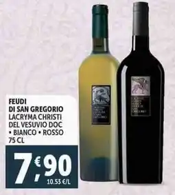 Deco Supermercati Feudi di san gregorio lacryma christi del vesuvio DOC offerta