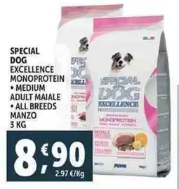 Deco Supermercati Special dog excellence monoprotein offerta