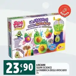 Deco Supermercati Lisciani slumi science la fabbrica degli avocado 7+ offerta