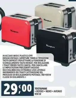 Deco Supermercati Kooper Tostapane offerta