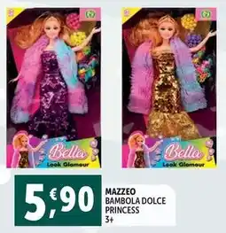 Deco Supermercati Mazzeo bambola dolce princess offerta