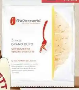 Deco Supermercati Gastronauta 3 piade grano duro offerta