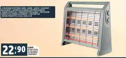 Deco Supermercati Gadip atka stufa al quarzo 1500 watt offerta