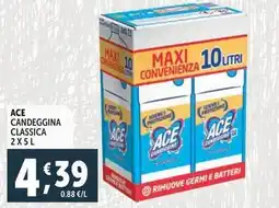 Deco Supermercati Ace candeggina classica offerta