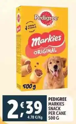 Deco Supermercati Pedigree markies snack per cane offerta