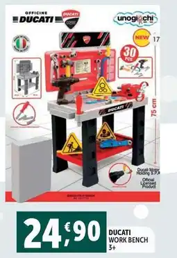 Deco Supermercati Ducati work bench 3+ offerta